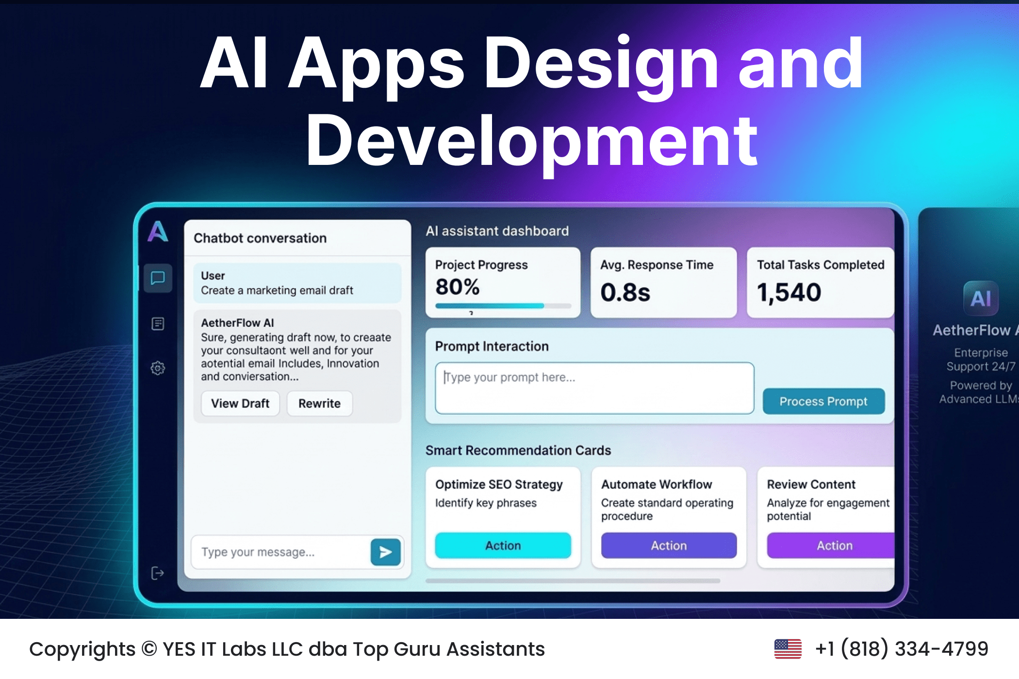 Portfolio for AI Apps Development Service