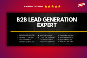 Portfolio for Lead Generation Expert