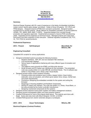 Resume of Timothy Woolaver 2019.pdf