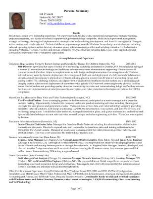 Bill P Smith-Professional Profile-03032016.pdf