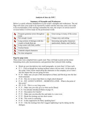 Script Analysis - Juicy by You.pdf
