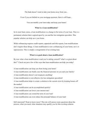 Copy Writing - Loan Modification.pdf