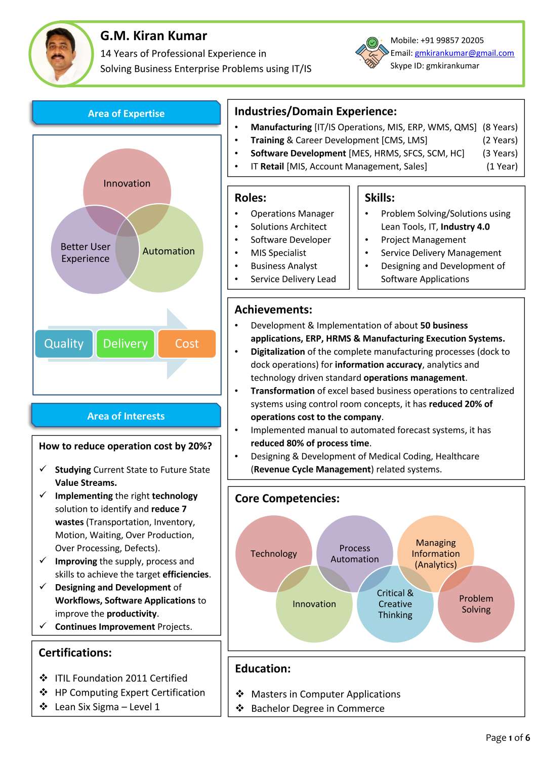 KiranKumar_CV_MIS_ERP_IT_IS_OPS_Projects_14_YRS.pdf