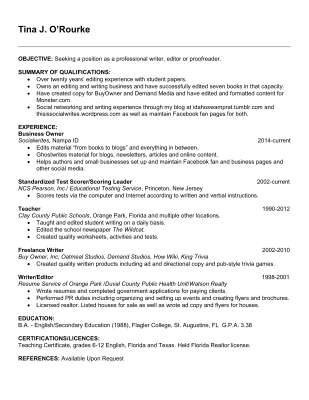Writing, Editing Resume wo address.pdf