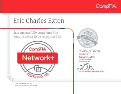 CompTIA Network+ ce certificate.pdf