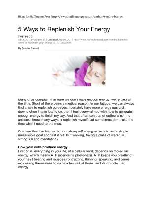 Health Blogs for Huffington Post.pdf