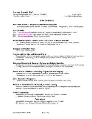 Sondra Barrett Resume Aug 2018 .pdf