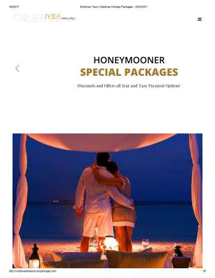 Sample 1, Maldives Tours, Maldives Holiday Packages - 2016_2017.pdf