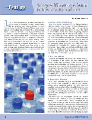 Proofs, Six Ways to Differentiate your Business, Zemsky wrote article.pdf