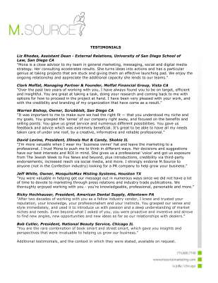 MSource Testimonials.pdf