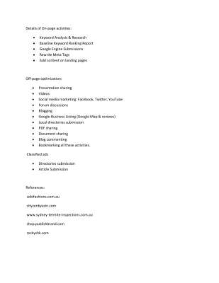 what we do and references.pdf