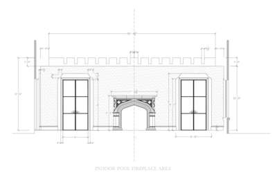 Holmes Residence - Indoor Pool Fireplace Area  - Rev0 5-1-11.pdf