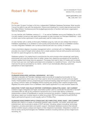 Resume, Robert Parker.pdf