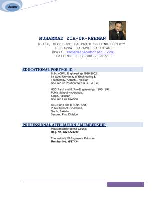 Structural Engineer's Resume.pdf