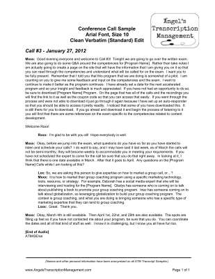 Sample - Conference Call.pdf