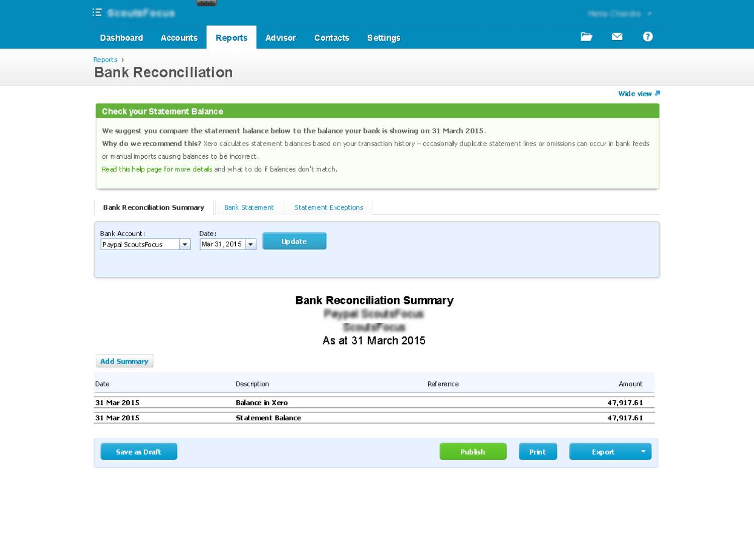 bank reconciliation in Xero.pdf