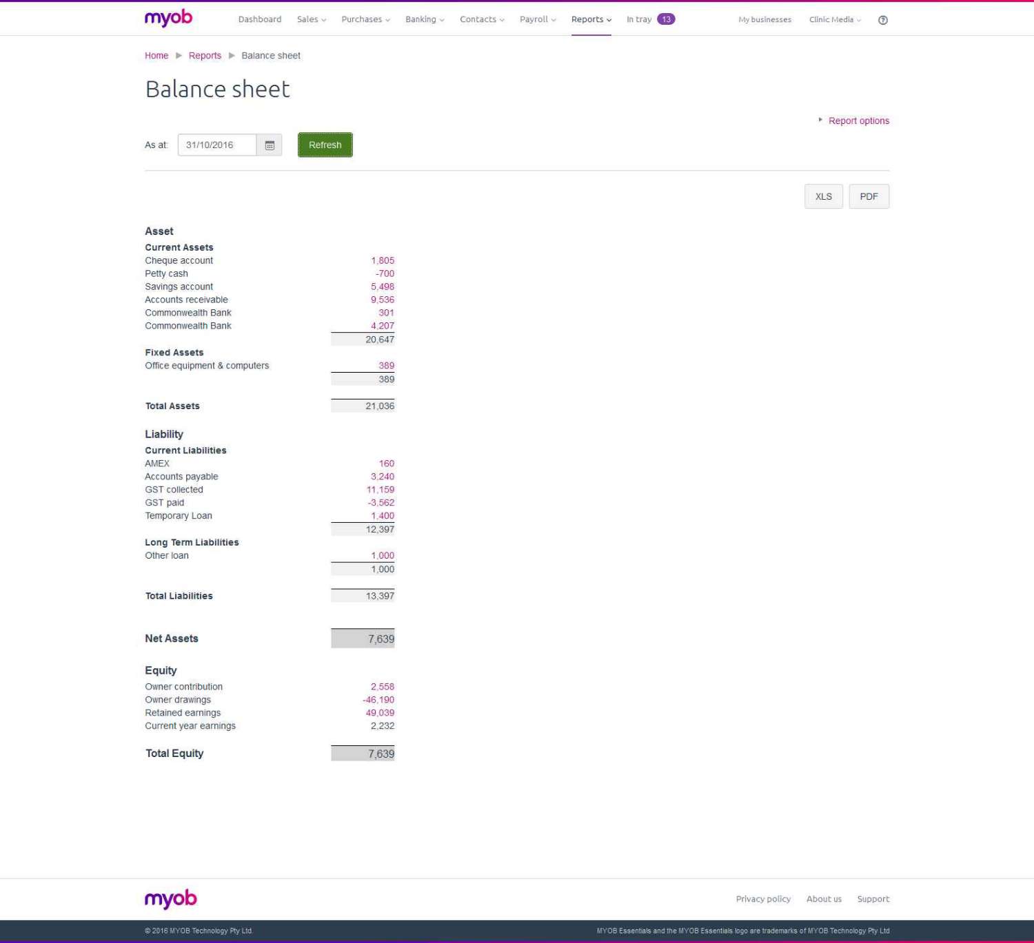 MYOB Balance sheet.pdf