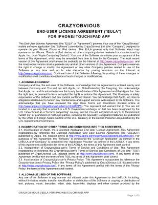 MOBILE APP END-USER LICENSE AGREEMENT - CRAZYOBVIOUS  v3.7 [FINAL DRAFT].pdf