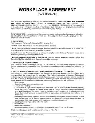 WORKPLACE AGREEMENT [AUSTRALIAN] v7.8.pdf