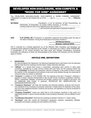 DEVELOPER NON-DISCLOSURE, NON-COMPETE, “WORK FOR HIRE” v9.5.pdf