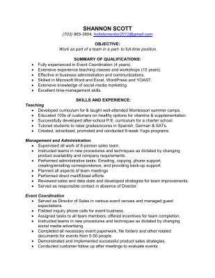 Shannon Scott Functional Resume General.pdf