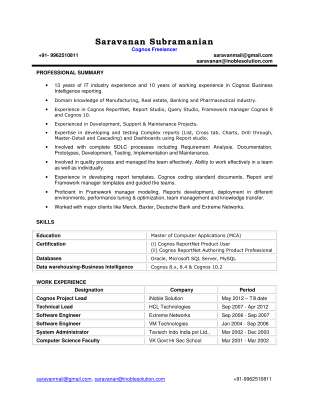 Saravanan - Cognos Freelancer.pdf