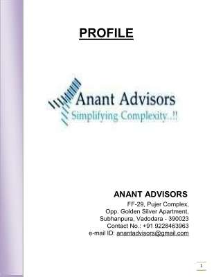 Profile - Anant Advisors.pdf