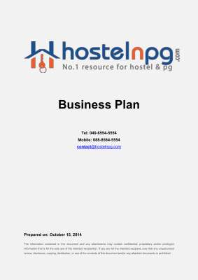 Business Plan for Hostel&PG.pdf