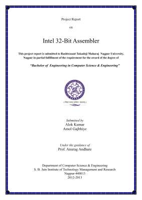 Python Mini Assembler Project Report.pdf