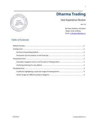 UX review of Dharma Trading v.1.pdf