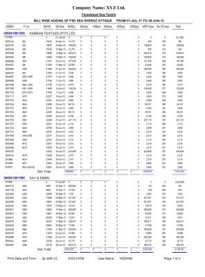 Sample of Debtors aging by Sales Person wise.pdf