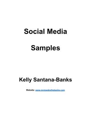 Social Media samples and analytics KSB.pdf