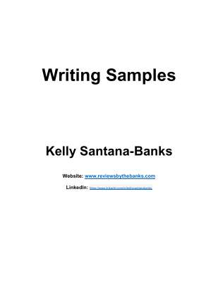 KSB Writing Samples Updated.pdf