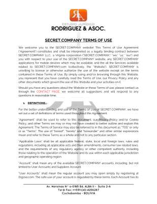 Sample - Terms of Use - Project 13 Secret.Company.pdf
