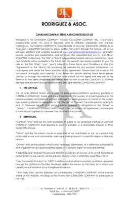 SAMPLE - TERMS AND POLICIES USE - SHARED PARKING - CANADIAN COMPANY V.1.pdf