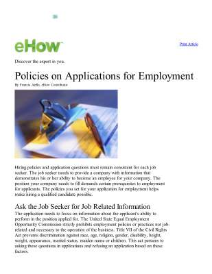 Policies on Applications for Employment _ eHow.pdf