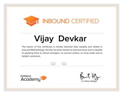 HubSpot Certificate_Vijay.pdf