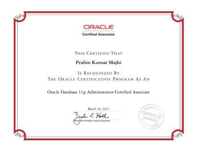 OCA 11g Certification.pdf