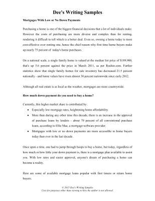 Mortgages with no or low downpayment.pdf