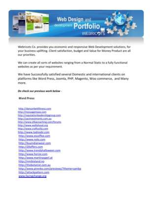Webricots Co. Portfolio_Development.pdf