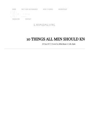 98 Palms _ 10 Things All Real Men Should Know - 98 Palms.pdf