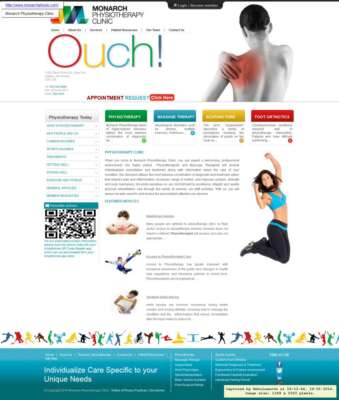 Nebulaserve project screenshot #002 - 'Monarch Physiotherapy Clinic' - www_monarchphysio_com.pdf