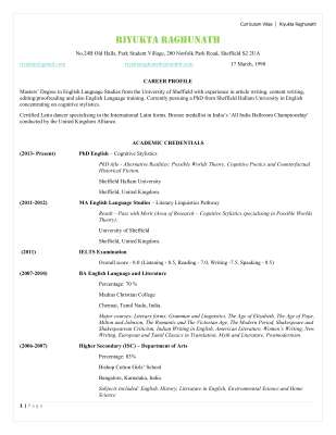 Academic CV - Riyukta Raghunath.pdf