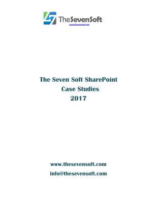 7Soft SharePoint Case Studies 2017.pdf