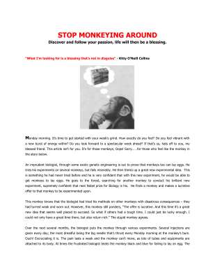 STOP MONKEYING AROUND.pdf