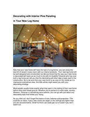 Decorating Your New Log Home.pdf