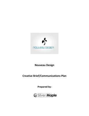 Nouveau Design Creative Brief and Communications Plan.pdf