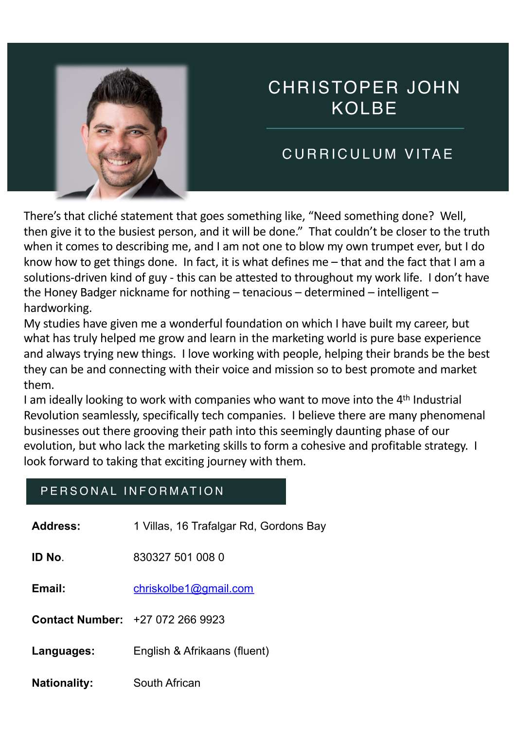 Resume_Chris Kolbe Oct 2019 Final.pdf