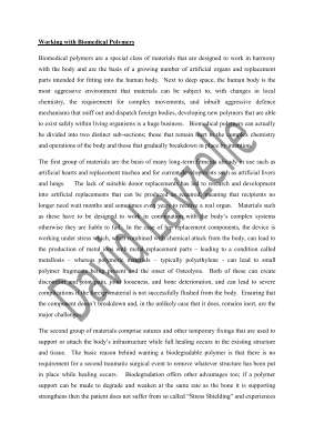 Working with Biomedical Polymers.pdf