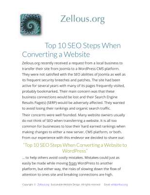 Top 10 SEO Steps When Converting a Website.pdf